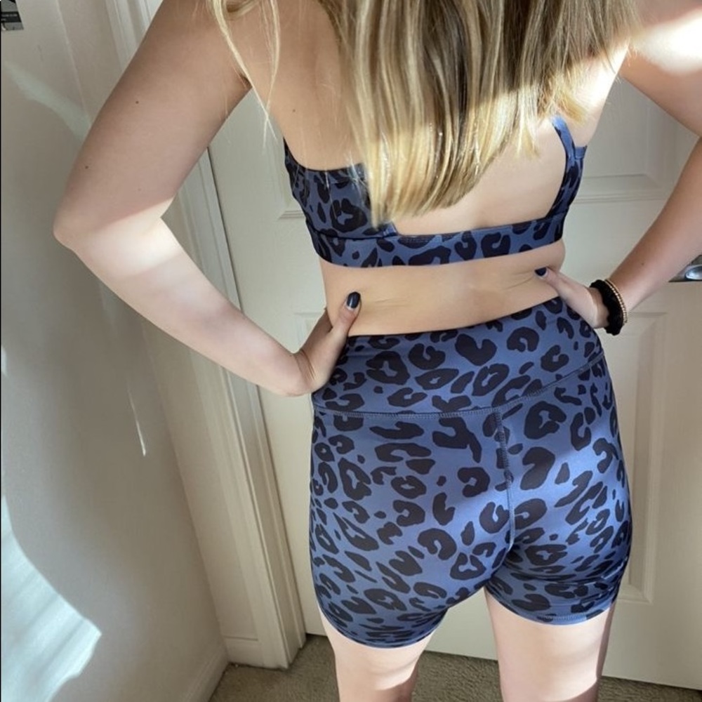 Matching Cheetah Workout Set! - Picture 2 of 2
